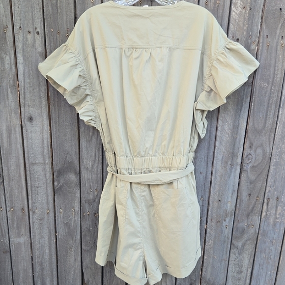 BiBi Flutter Sleeve Dress with Tie Front - Picture 6 of 6